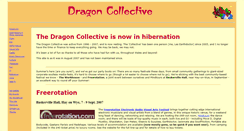 Desktop Screenshot of dragoncollective.co.uk